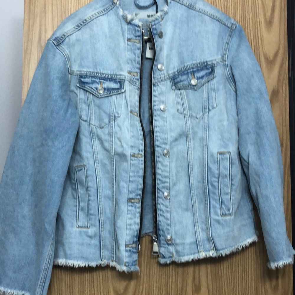 Oversized jean jacket